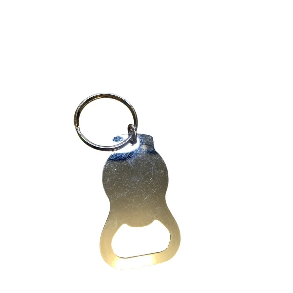 Ohio State Buckeyes Bottle Opener Keychain Metal Block O Logo NCAA‎ Fan Gear